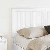 Tête de lit avec tête de lit Blanc 150 cm Bois d'ingénierie 634377634377