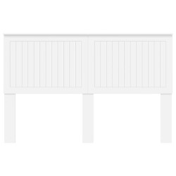 Tête de lit avec tête de lit Blanc 150 cm Bois d'ingénierie 634377634377