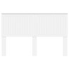 Tête de lit avec tête de lit Blanc 150 cm Bois d'ingénierie 634377634377