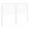 Tête de lit avec tête de lit Blanc 150 cm Bois d'ingénierie 634377634377