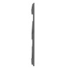Tête de lit murale Gris 204x3x60 cm Bois massif de pin 634378634378