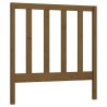 Tête de lit Marron miel 95x4x100 cm Bois massif de pin 634379634379