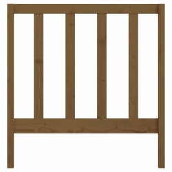 Tête de lit Marron miel 95x4x100 cm Bois massif de pin 634379634379