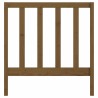 Tête de lit Marron miel 95x4x100 cm Bois massif de pin 634379634379