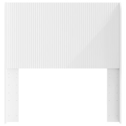 Tête de lit Blanc Bois d'ingénierie 634390634390