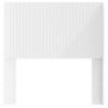 Tête de lit Blanc Bois d'ingénierie 634390634390