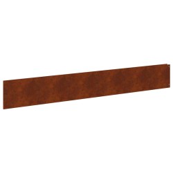 Bordure de Pelouse 30 pcs 100 x 15 cm Acier Rouillé 634394634394