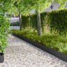 Bordure de Pelouse 30 pcs 103 x 25 cm Acier Noir 634399634399