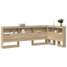 Tête de lit de rangement Chêne Sonoma 80 cm Bois d'ingénierie 634408634408