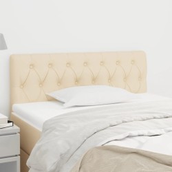 Tête de lit Crème 100x7x78/88 cm Tissu 634412634412