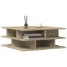 Table basse chêne sonoma 70x70x29 cm bois d'ingénierie 634415634415