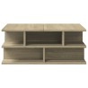 Table basse chêne sonoma 70x70x29 cm bois d'ingénierie 634415634415