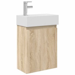 Meuble de salle de bain avec robinet Chêne Sonoma 634423634423