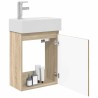 Meuble de salle de bain avec robinet Chêne Sonoma 634423634423