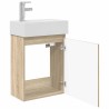 Meuble de salle de bain avec robinet Chêne Sonoma 634423634423