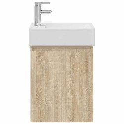 Meuble de salle de bain avec robinet Chêne Sonoma 634423634423