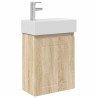 Meuble de salle de bain avec robinet Chêne Sonoma 634424634424