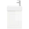 Meuble de salle de bain avec robinet Blanc brillant 634426634426