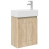 Meuble de salle de bain avec robinet Chêne Sonoma 634427634427