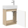 Meuble de salle de bain avec robinet Chêne Sonoma 634427634427