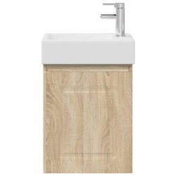 Meuble de salle de bain avec robinet Chêne Sonoma 634427634427