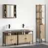 Ensemble de mobilier de salle de bain 4 pcs Chêne Sonoma 634428634428