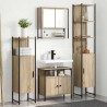 Ensemble de mobilier de salle de bain 4 pcs Chêne Sonoma 634436634436