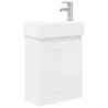 Meuble de salle de bain avec robinet Blanc brillant 634444634444