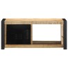 Meuble TV 80x30x35 cm bois massif de manguier brut 634447634447