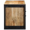 Meuble TV 80x30x35 cm bois massif de manguier brut 634447634447