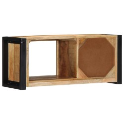 Meuble TV 80x30x35 cm bois massif de manguier brut 634447634447