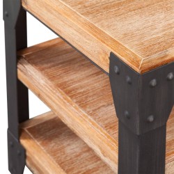 Meuble TV 140x40x45 cm bois d'acacia massif 634448634448