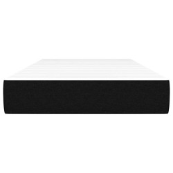 Matelas à ressorts ensachés pour enfants fermeté moyenne noir 80x160 cm tissu 634450634450