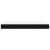 Matelas à ressorts ensachés pour enfants fermeté moyenne noir 80x160 cm tissu 634450634450