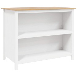 Îlots de Cuisine HILL Blanc 112 x 66 x 90 cm Pin massif 634451634451