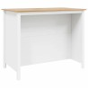 Îlots de Cuisine HILL Blanc 112 x 66 x 90 cm Pin massif 634451634451