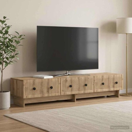 Meuble TV 147 x 34,5 x 30 cm Chêne artisanal Bois d'ingénierie 634508634508