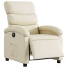 Fauteuil inclinable électrique Crème Similicuir 634510634510