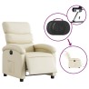 Fauteuil inclinable électrique Crème Similicuir 634510634510
