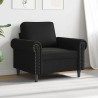 Fauteuil Noir 60 cm Similicuir 634515634515