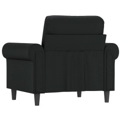 Fauteuil Noir 60 cm Similicuir 634515634515