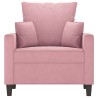 Fauteuil Rose 60 cm Velours 634516634516