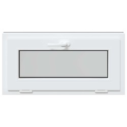Fenêtre de sous-sol RISOR 80 x 40 cm PVC et verre Anthracite 634517634517