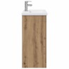 Ensemble de mobilier de salle de bain Chêne artisanal 634522634522