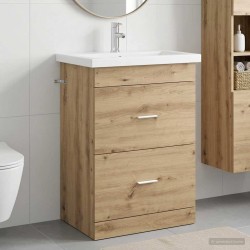 Ensemble de mobilier de salle de bain Chêne artisanal 634523634523
