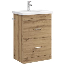 Ensemble de mobilier de salle de bain Chêne artisanal 634523634523