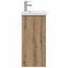 Ensemble de mobilier de salle de bain Chêne artisanal 634523634523