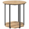 Ensemble de tables d'appoint 2 pc Marron 50 x 50 x 50,5 cm 634529634529