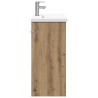 Ensemble de mobilier de salle de bain Chêne artisanal 634532634532