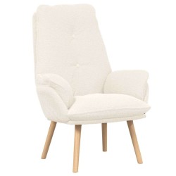 fauteuil Crème 69 x 74 x 93 cm Tissu Sherpa 634540634540